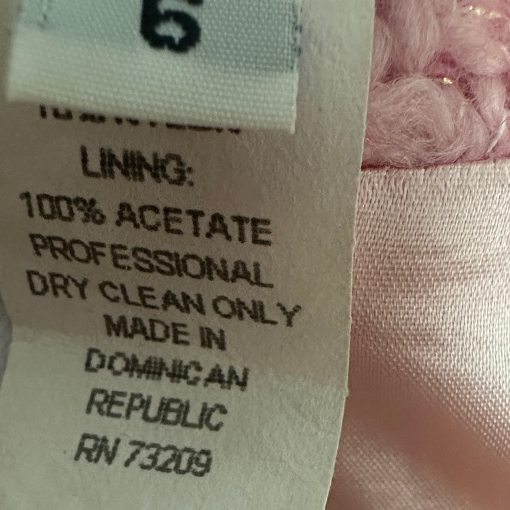 Neiman Marcus Pink Textured Blazer - Picture 7 of 7